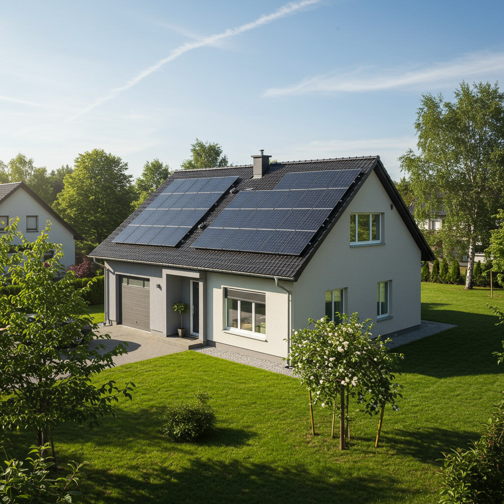 Residential rooftop solar installation in Purvanchal